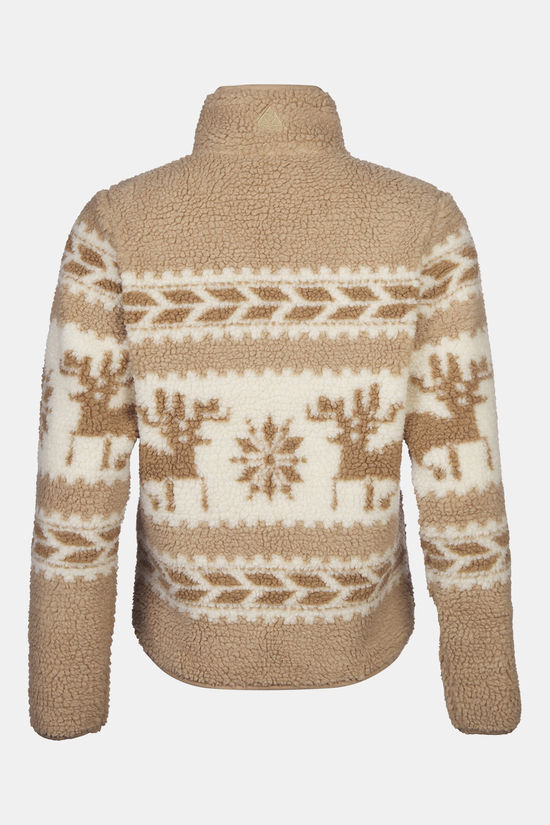 Ayacucho Polaire Cowichan Fleece Jacket W Fields Of Rye