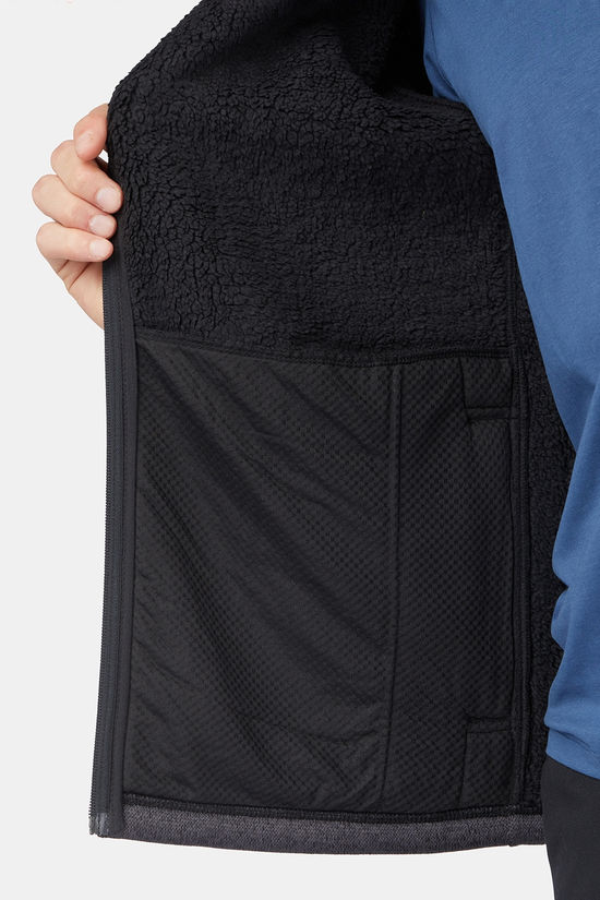 Ayacucho Polaire Grange Fleece Jacket M Black Melange