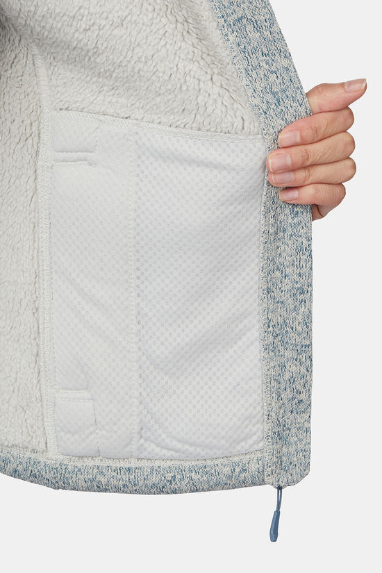 Ayacucho Fleece Grange Fleece Hoody W Gray Violet Melange