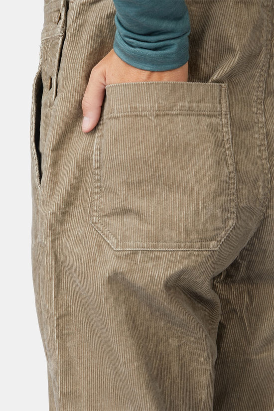 Ayacucho Pantalon Orrest Corduroy Dungaree W Elmwood