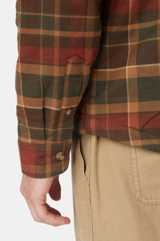 Ayacucho Chemise Angus Flannel Shirt Padded M Honey Check