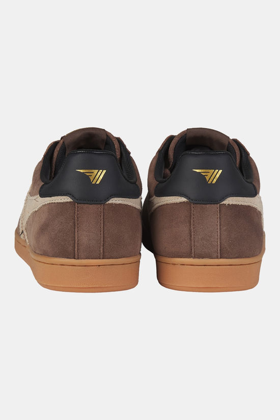 Gola Classics Baskets Equipe II Suede Otter/Bone/Black (Ct)