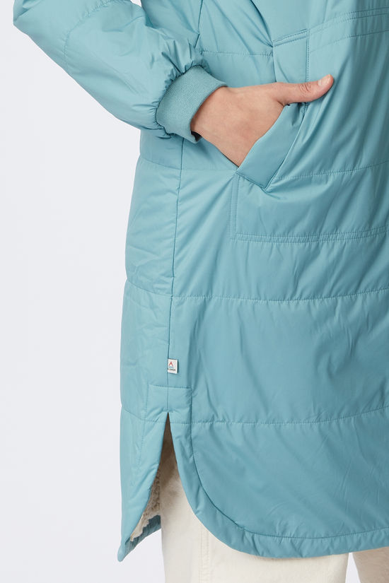 Passenger Clothing ltd Veste Flora 2.0 Long Insulated Jacket Arctic