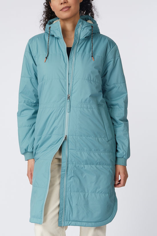 Passenger Clothing ltd Veste Flora 2.0 Long Insulated Jacket Arctic