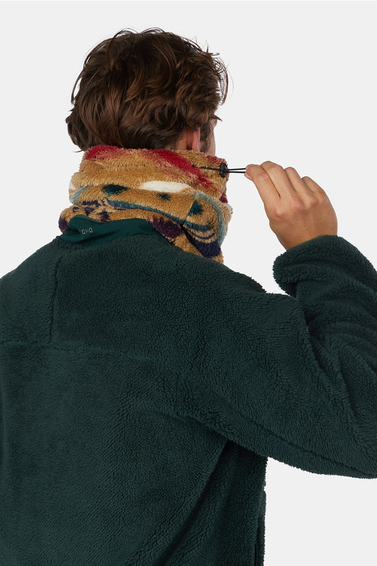 Ayacucho Écharpe Cuddlewrap Highloft Printed Neck Gaiter Kelp/Dark Moss Print
