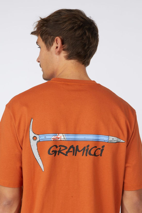 Gramicci T-Shirt Ice Axe Tee Burnt Orange