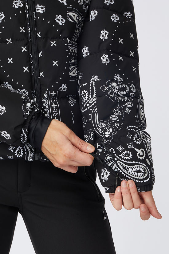 Poivre Blanc Ski-Jas Chloe Ski Jacket Paisley Black