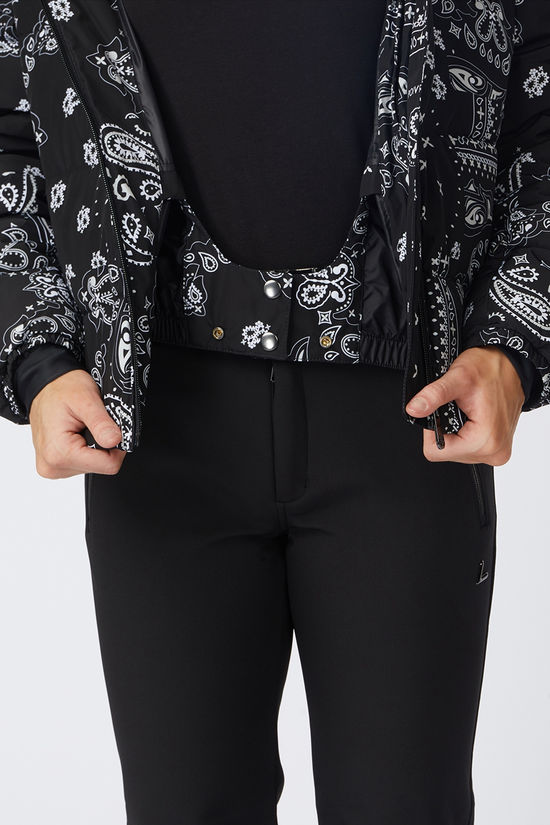 Poivre Blanc Ski-Jas Chloe Ski Jacket Paisley Black