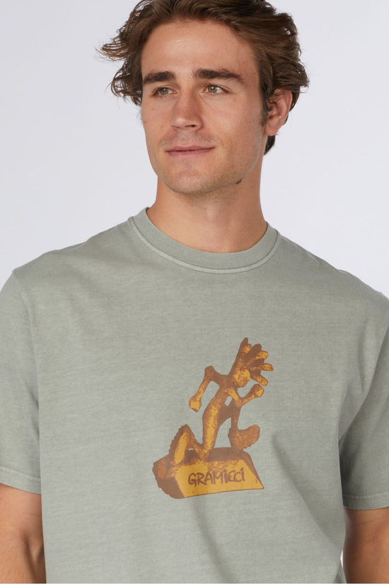 Gramicci T-Shirt Granola Tee Grey Pigment
