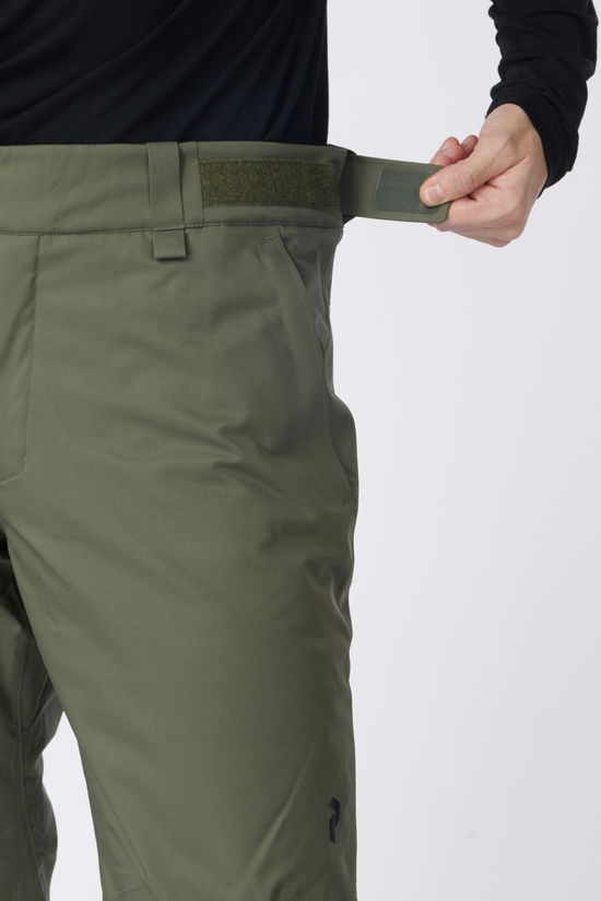 Peak Performance Pantalon De Ski M Maroon Insulated Pants Pine Needle