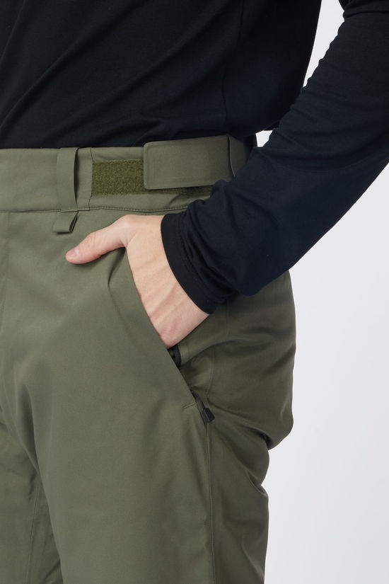 Peak Performance Pantalon De Ski M Maroon Insulated Pants Pine Needle