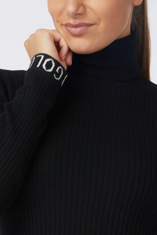 Goldbergh Polaire Mira Long Sleeve Knit Black