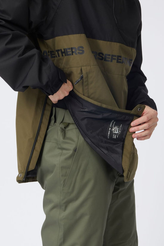 Horsefeathers Ski-Jas Gordie Jacket Black/Olive Night