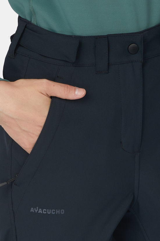 Ayacucho Skibroek La Monta Softshell Ski Trousers W Black