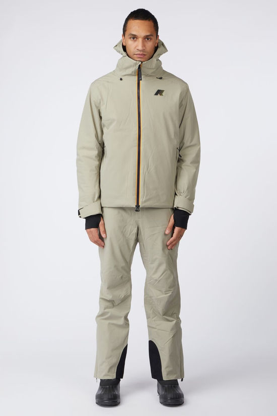 K-Way Pantalon De Ski Queyras 2L Twill Green Oak