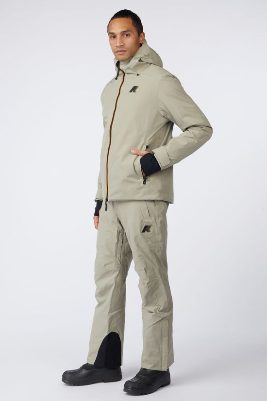 K-Way Pantalon De Ski Queyras 2L Twill Green Oak