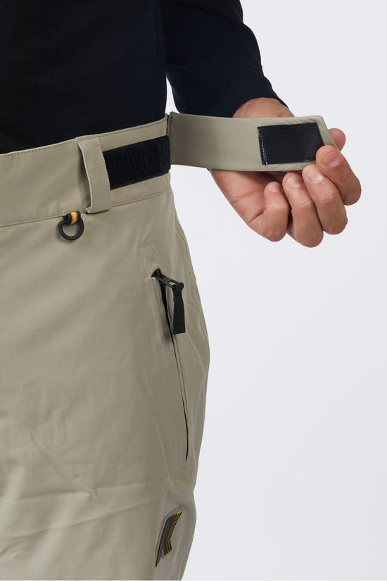 K-Way Pantalon De Ski Queyras 2L Twill Green Oak