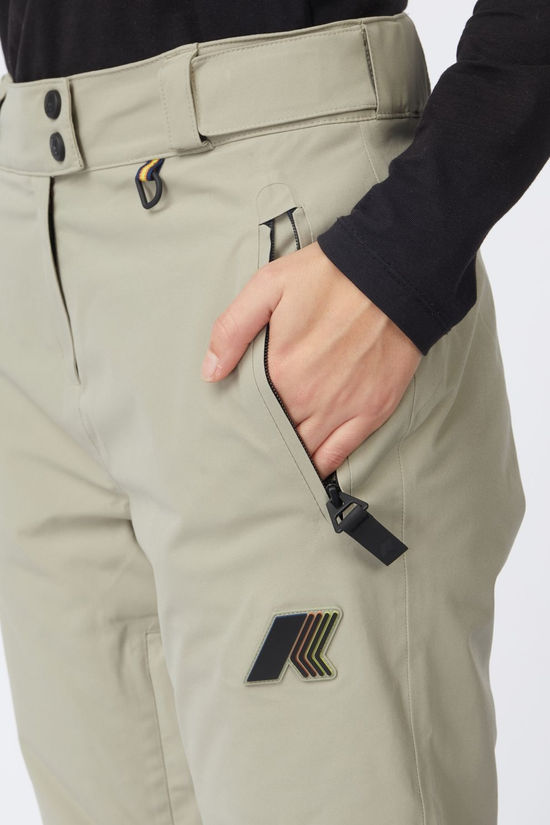 K-Way Pantalon De Ski Lura 2L Twill Green Oak