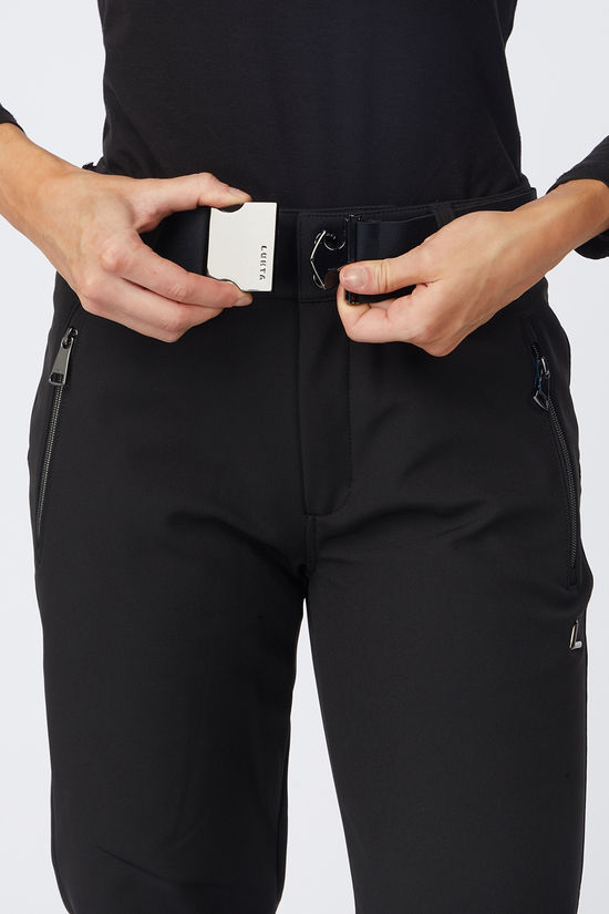 Luhta Softshell Pantalon De Ski Joentaus Basic Black
