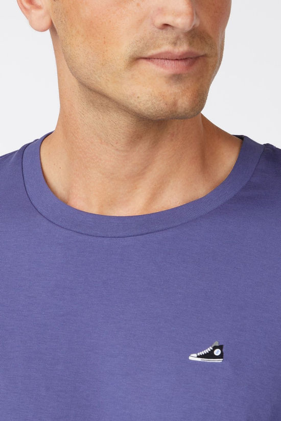 STRØM T-Shirt Sneaker Purple