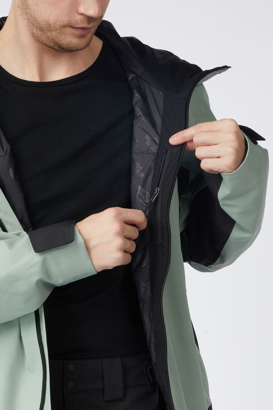 The North Face Veste De Ski M Mount Bre Jacket Jade/Black