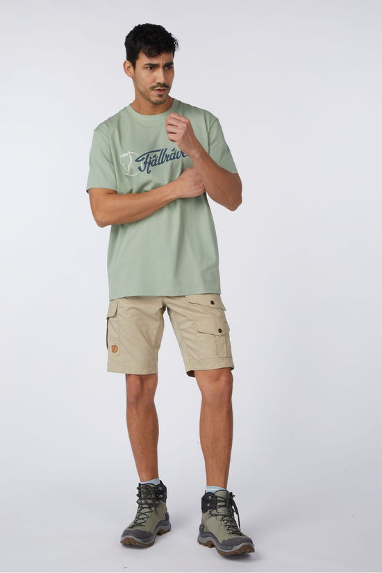 Fjällräven T-Shirt Archive Logo T-Shirt M Misty Green