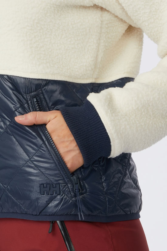 Helly Hansen Fleece W Bliss Hybrid Cream
