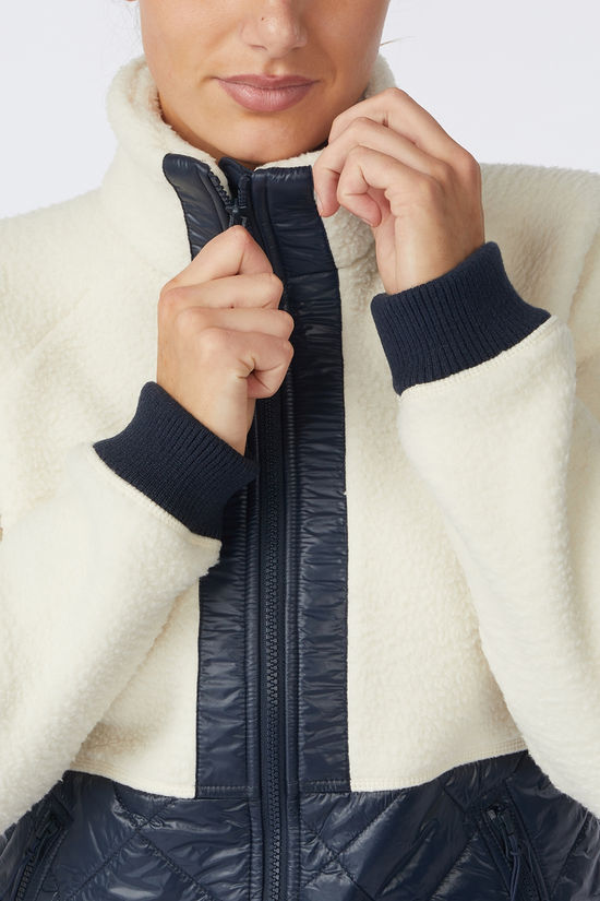 Helly Hansen Fleece W Bliss Hybrid Cream
