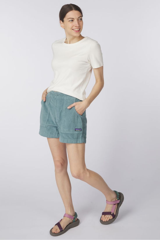 Patagonia Short W'S Retro Cord Shorts Blue Sage
