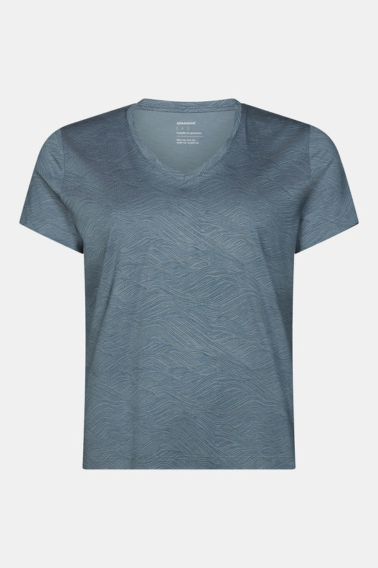 Ayacucho T-Shirt Vicki Tee Ss W Goblin Blue Print