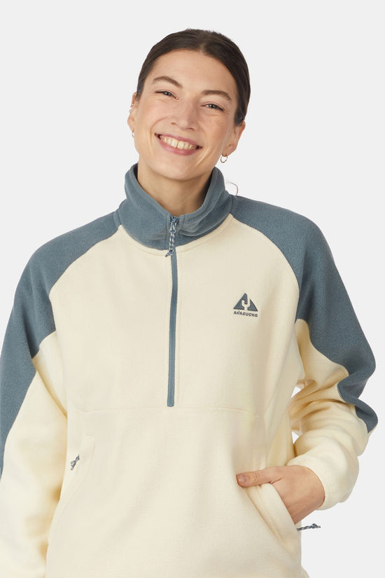 Ayacucho Fleece Vlieland Micro Fleece ½ Zip W Goblin Blue/Turtledove/Rutabega