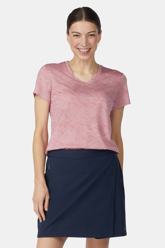 Ayacucho T-Shirt Vicki Tee Ss W Pale Lilac Print