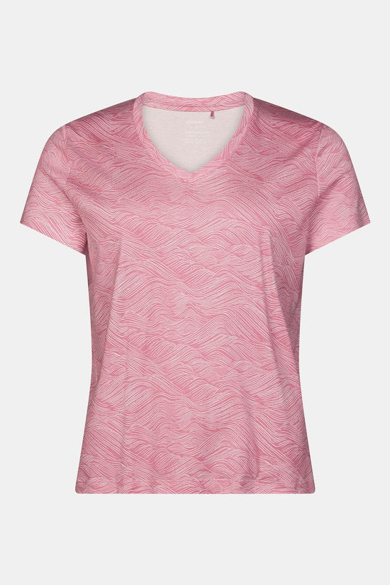 Ayacucho T-Shirt Vicki Tee Ss W Pale Lilac Print