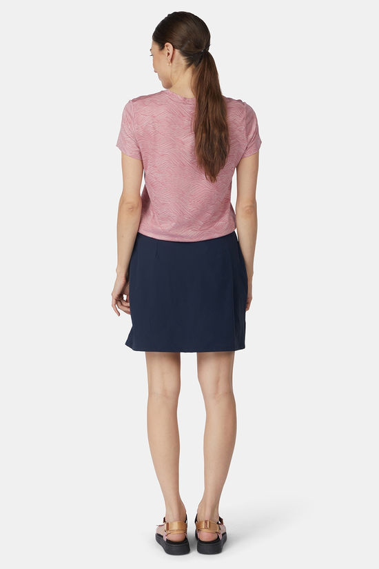 Ayacucho T-Shirt Vicki Tee Ss W Pale Lilac Print