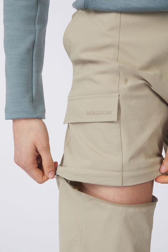 Ayacucho Pantalon Modulable Trailblazer Zip-Off Trousers W Trench Coat