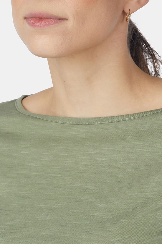 Ayacucho T-Shirt Leila T-Shirt Ls W Moss