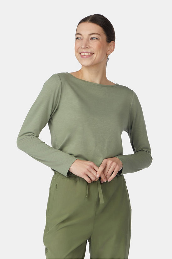 Ayacucho T-Shirt Leila T-Shirt Ls W Moss