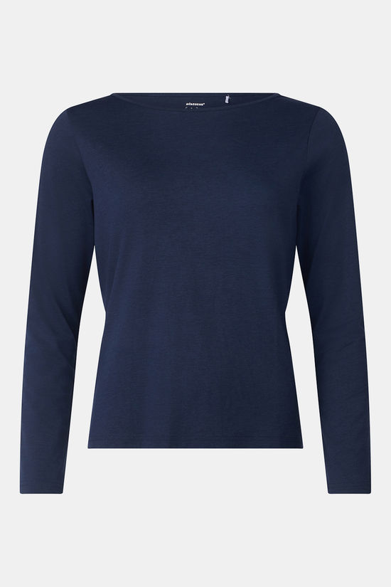 Ayacucho T-Shirt Leila T-Shirt Ls W Navy
