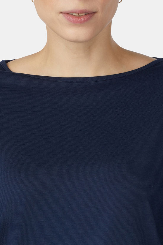 Ayacucho T-Shirt Leila T-Shirt Ls W Navy