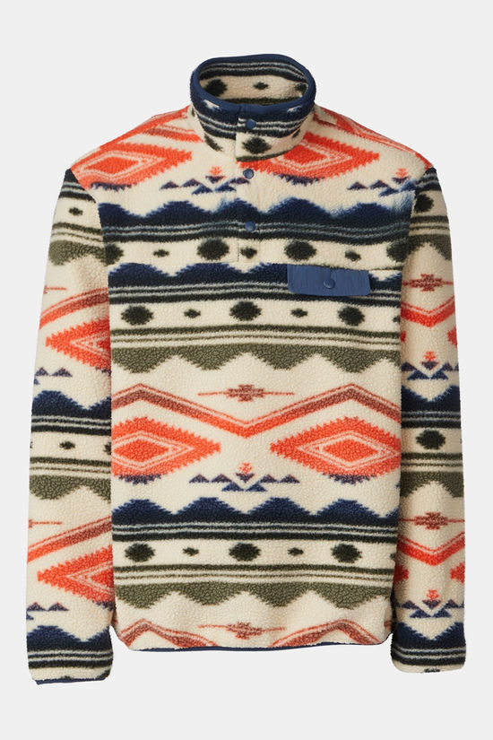 Ayacucho Fleece Denver Printed Fleece M Ecru/Moss Gray