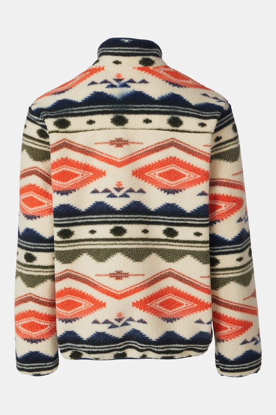 Ayacucho Fleece Denver Printed Fleece M Ecru/Moss Gray
