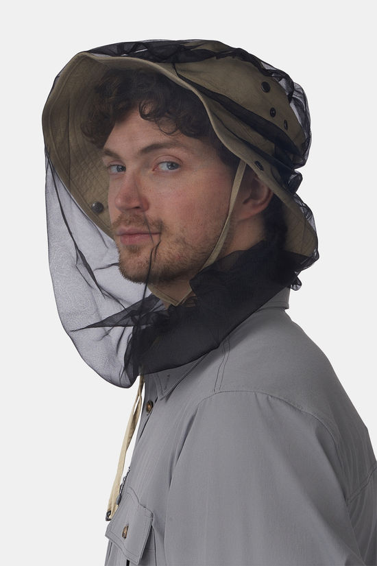 Ayacucho Chapeau Jungle Hat With Mosquito Net II Trench Coat