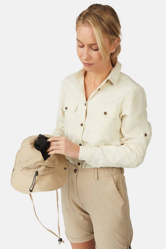 Ayacucho Chapeau Jungle Hat With Mosquito Net II Trench Coat