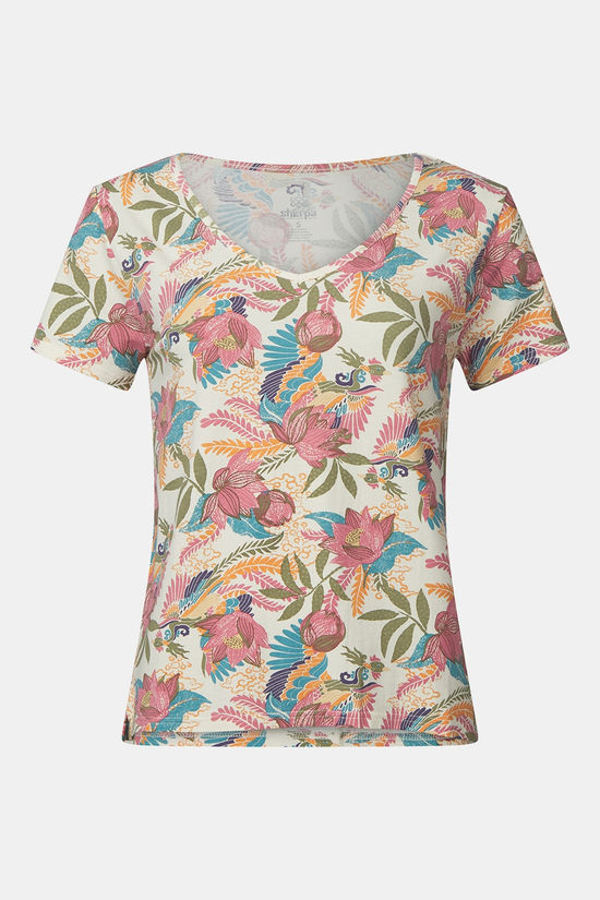 Sherpa T-Shirt Neha V-Neck Tee Rosie Peacock