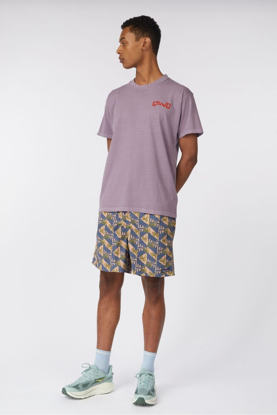 Patagonia Baggies Shorts Jaguar Geo: Dolomite Blue