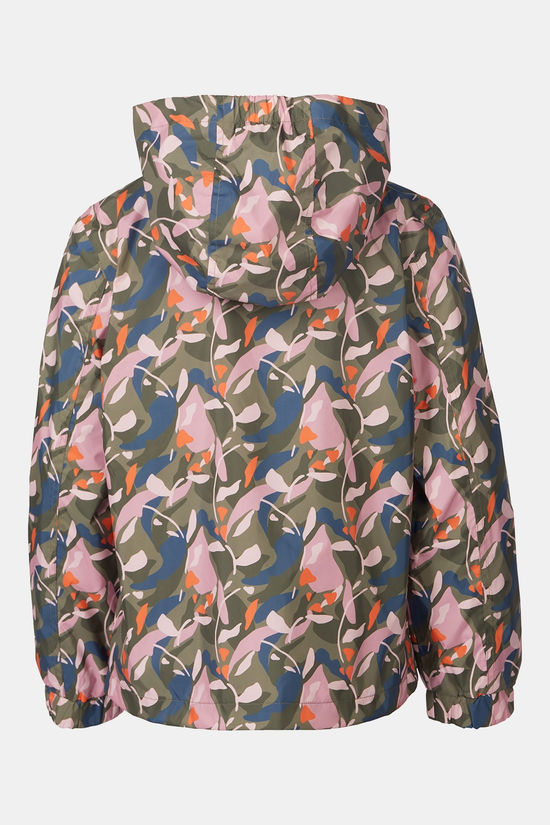 Ayacucho Regenjas Almond Printed Jacket G Foxglove Print