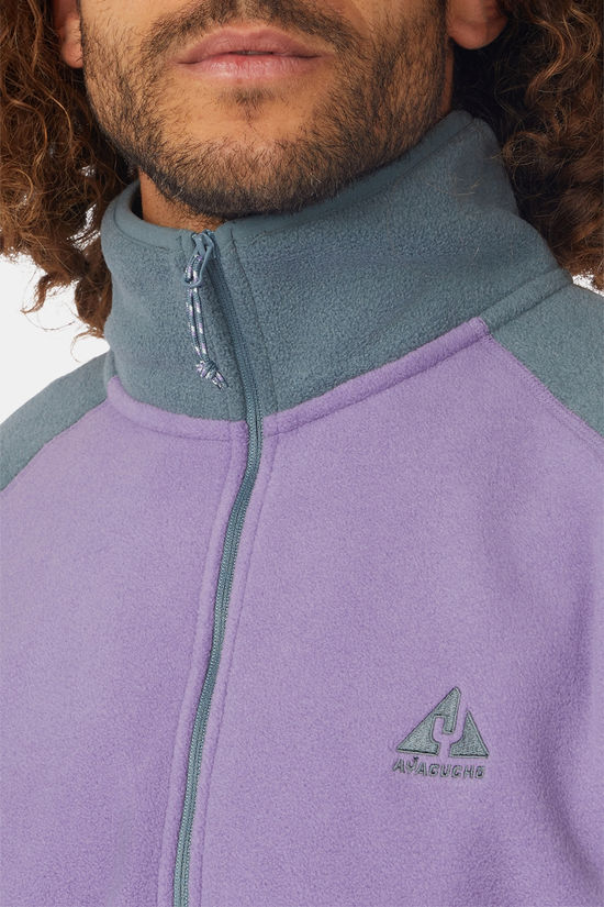 Ayacucho Fleece Vlieland Micro Fleece ½ Zip’r M Globlin Blue/Purple Haze/Turtledove