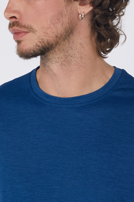 Patagonia T-Shirt M'S L/S Cap Cool Daily Shirt Clement Blue - Light Clement Blue X-Dye