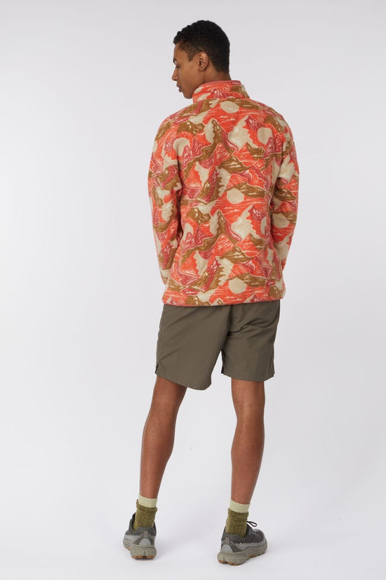 Columbia Polaire Helvetia™ II Printed Half Snap Washed Red, Sunscapes