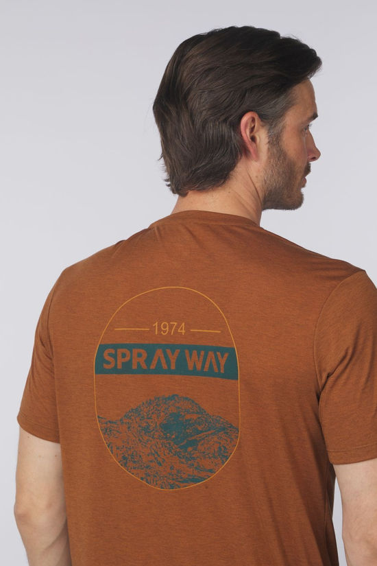 Sprayway T-Shirt Clip Tee Burnt Caramel